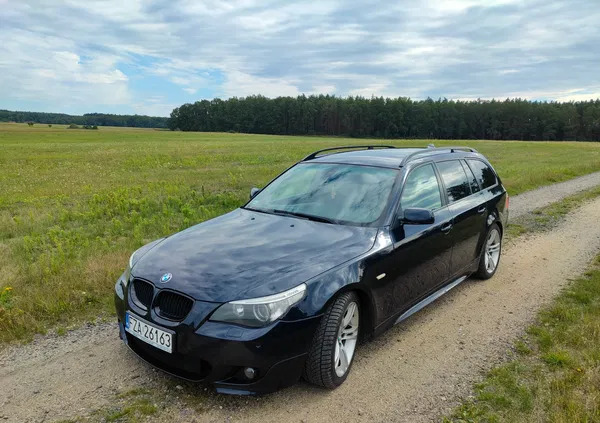 lubuskie BMW Seria 5 cena 23900 przebieg: 355000, rok produkcji 2006 z Żary